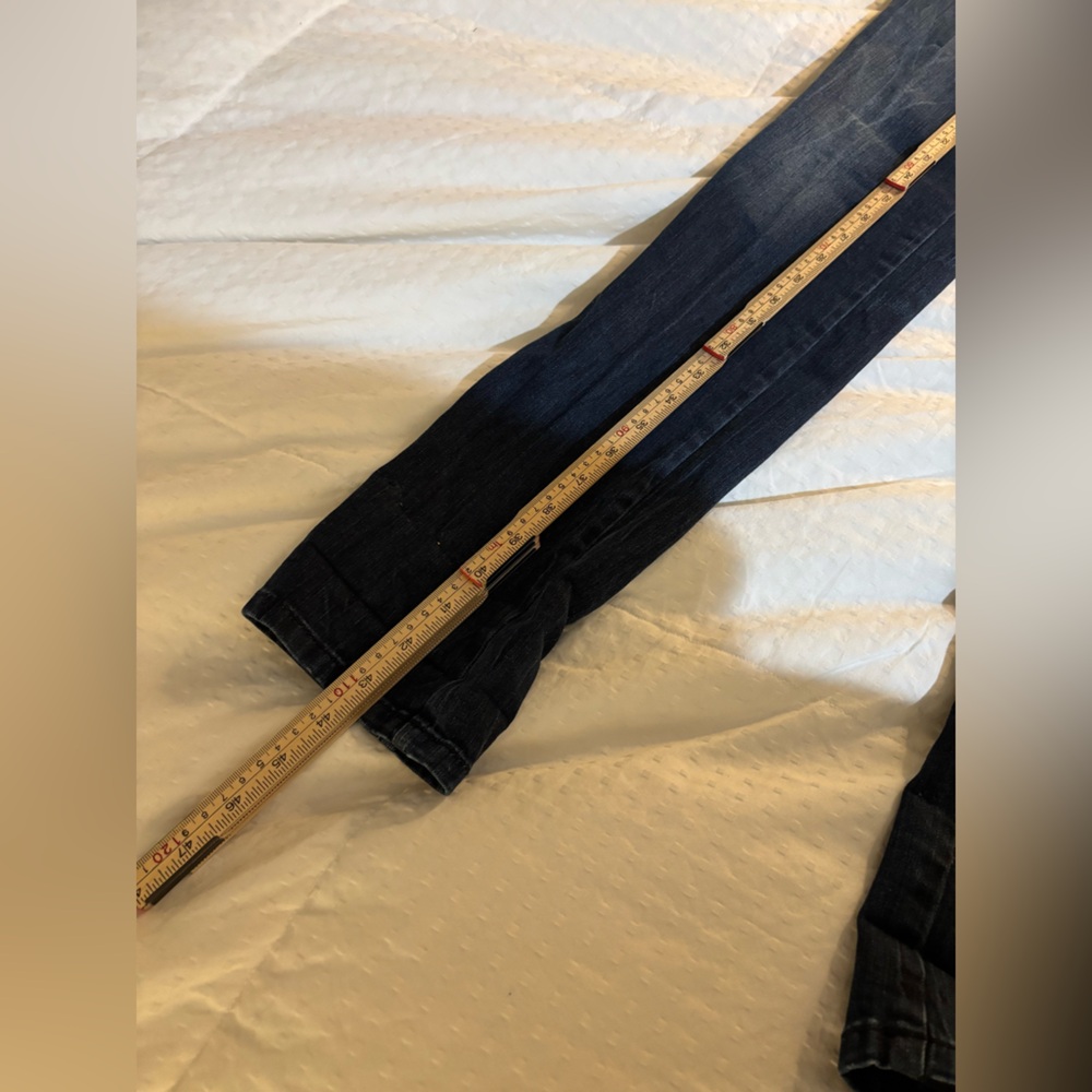 Escada Dark Indigo Ankle Jeans Euro 38 US 8 - Picture 7 of 10